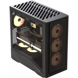 Корпус Formula Air Power G9 Duo черный без БП ATX 12x120mm 3x140mm 2xUSB3.0 audio bott PSU