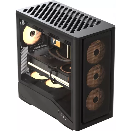 Корпус Formula Air Power G9 Duo черный без БП ATX 12x120mm 3x140mm 2xUSB3.0 audio bott PSU