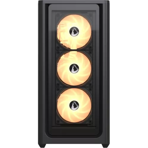 Корпус Formula Air Power G9 Duo черный без БП ATX 12x120mm 3x140mm 2xUSB3.0 audio bott PSU