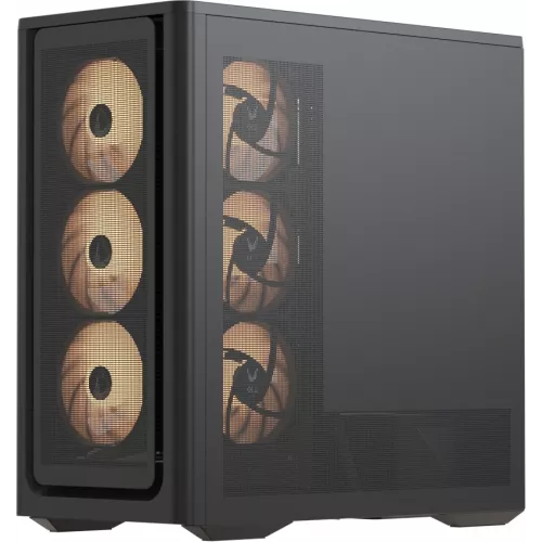 Корпус Formula Air Power G9 Duo черный без БП ATX 12x120mm 3x140mm 2xUSB3.0 audio bott PSU