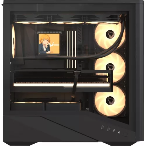 Корпус Formula Air Power G9 Duo черный без БП ATX 12x120mm 3x140mm 2xUSB3.0 audio bott PSU