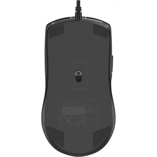 Мышь A4Tech Fstyler FM50S Plus черный оптическая 4000dpi silent USB 7but