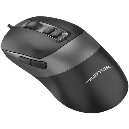 Мышь A4Tech Fstyler FM50S Plus черный оптическая 4000dpi silent USB 7but