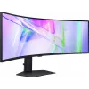 Монитор Samsung 49" ViewFinity S9 S49C950UAUXEN черный VA LED 32:9 HDMI M/M матовая HAS Piv 3000:1 350cd 178гр/178гр 5120x1440 120Hz DP USB 15.6кг