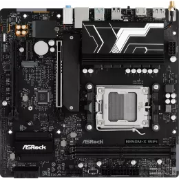 Материнская плата Asrock B850M-X WIFI R2.0 Socket AM5 AMD B850 2xDDR5 mATX AC`97 8ch(7.1) 2.5Gg RAID+HDMI+DP