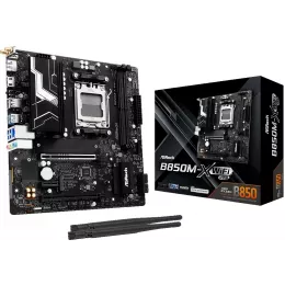 Материнская плата Asrock B850M-X WIFI R2.0 Socket AM5 AMD B850 2xDDR5 mATX AC`97 8ch(7.1) 2.5Gg RAID+HDMI+DP