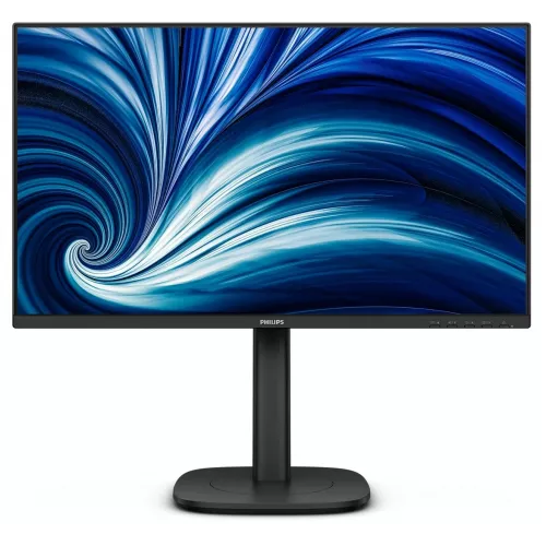 Монитор Philips 23.8" 24B2N3200J черный IPS LED 16:9 HDMI M/M матовая HAS Piv 300cd 178гр/178гр 1920x1080 120Hz VGA DP FHD USB 5.57кг
