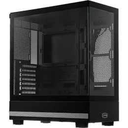 Корпус PcCooler C3Q500 черный без БП ATX 9x120mm 2x140mm 1xUSB3.0 1xUSB3.1 audio bott PSU
