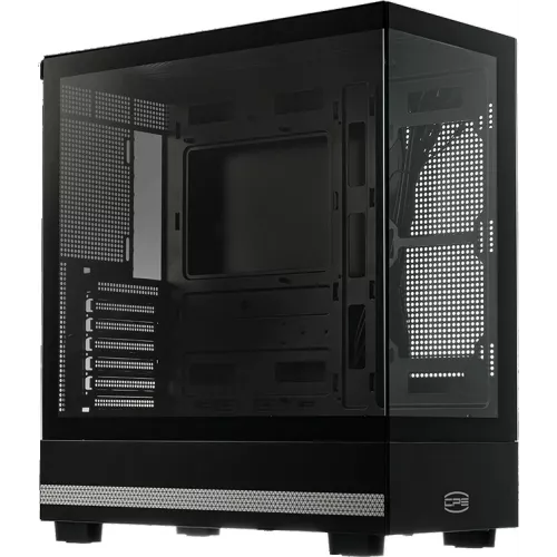 Корпус PcCooler C3Q500 черный без БП ATX 9x120mm 2x140mm 1xUSB3.0 1xUSB3.1 audio bott PSU