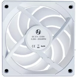 Вентилятор для корпуса Lian-Li Uni Fan CL Wireless 120 Reverse ARGB 124х120x28 белый 4-pin 30.8дБ (G99.12RCL1W1W.R0) Ret