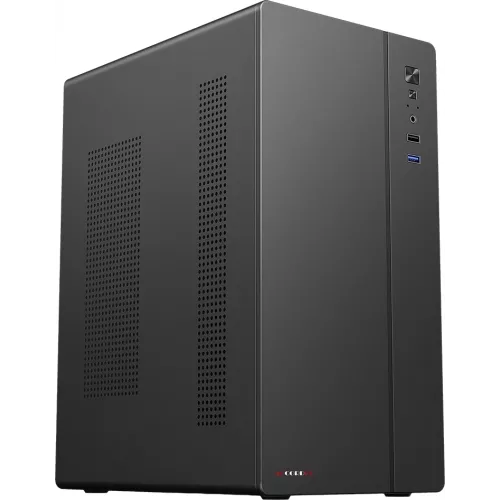 Корпус Accord ACC-266 черный без БП mATX 1x120mm 1xUSB2.0 1xUSB3.0 audio bott PSU