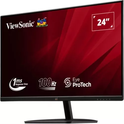 Монитор ViewSonic 24" VA2432-H-2 черный IPS LED 16:9 HDMI матовая 250cd 178гр/178гр 1920x1080 100Hz VGA FHD 2.7кг