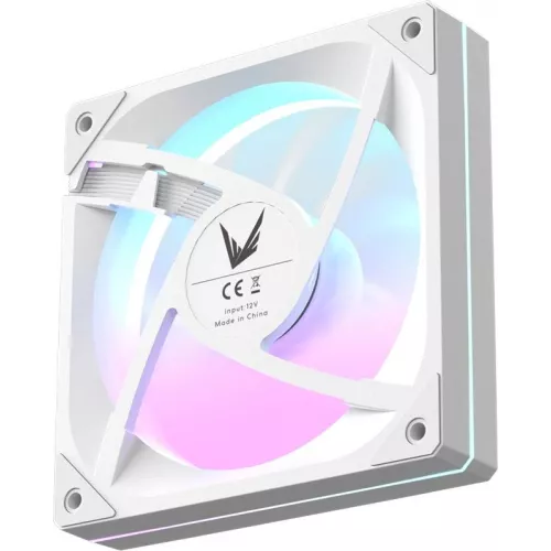 Вентилятор для корпуса Formula Floe Se 12 Reverse ARGB 120х120x25 белый 4-pin 27.5дБ (FLOE SE 12WH ARPW REVERSE) Ret