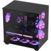 Корпус Formula Crystal Z2 v2 черный без БП ATX 10x120mm 3x140mm 1xUSB2.0 1xUSB3.0 audio bott PSU