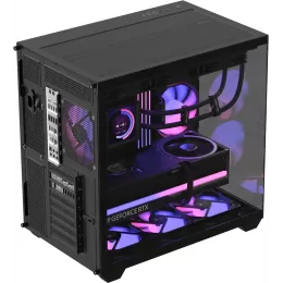 Корпус Formula Crystal Z2 v2 черный без БП ATX 10x120mm 3x140mm 1xUSB2.0 1xUSB3.0 audio bott PSU