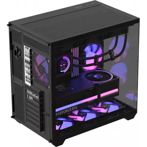 Корпус Formula Crystal Z2 v2 черный без БП ATX 10x120mm 3x140mm 1xUSB2.0 1xUSB3.0 audio bott PSU