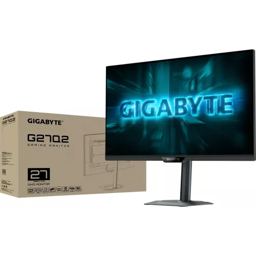 Монитор Gigabyte 27" G27Q2 черный IPS LED 16:9 HDMI полуматовая HAS Piv 1000:1 350cd 178гр/178гр 2560x1440 200Hz DP 2K USB 6.32кг
