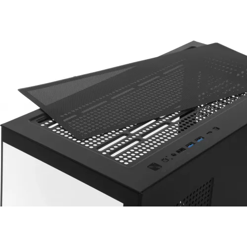 Корпус Accord ACC-ZA11B черный без БП ATX 10x120mm 1xUSB2.0 2xUSB3.0 audio bott PSU