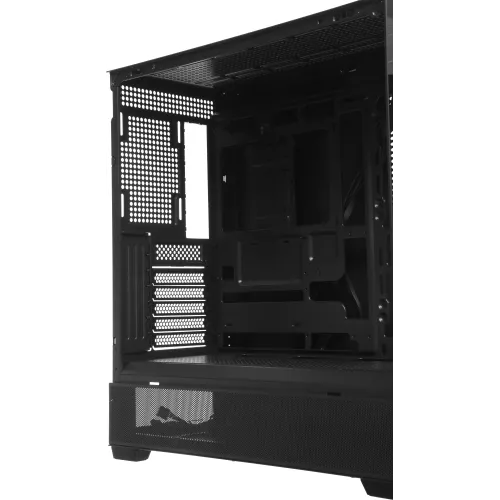 Корпус Accord ACC-ZA11B черный без БП ATX 10x120mm 1xUSB2.0 2xUSB3.0 audio bott PSU