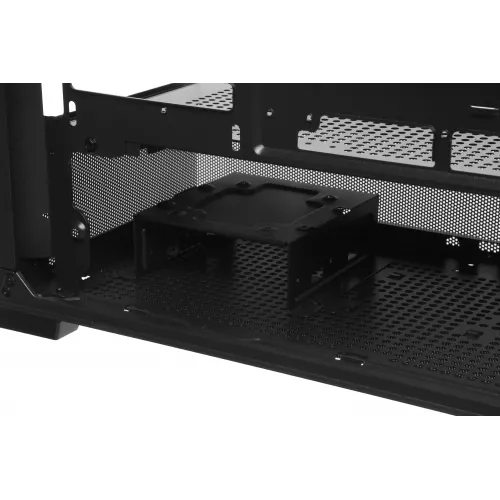 Корпус Accord ACC-ZA11B черный без БП ATX 10x120mm 1xUSB2.0 2xUSB3.0 audio bott PSU