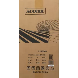 Корпус Accord ACC-ZA11B черный без БП ATX 10x120mm 1xUSB2.0 2xUSB3.0 audio bott PSU