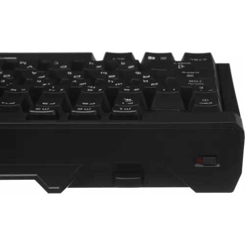 Клавиатура MSI STRIKE Pro W Silent механическая серый/черный USB беспроводная BT/Radio Multimedia for gamer LED (подставка для запястий) (S11-43RU210-CLA) кабель 2м