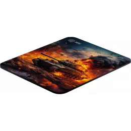 Коврик для мыши Cactus Burning tank рисунок 300x250x3мм (CS-MPC-D04M)