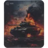 Коврик для мыши Cactus Burning tank рисунок 300x250x3мм (CS-MPC-D04M)