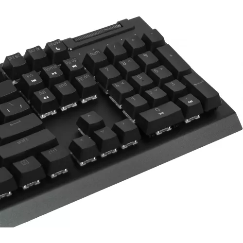 Клавиатура Razer BlackWidow V4 Green Switch механическая черный USB Multimedia for gamer LED (RZ03-04700800-R3R1) кабель 2м