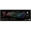 Клавиатура Razer BlackWidow V4 Green Switch механическая черный USB Multimedia for gamer LED (RZ03-04700800-R3R1) кабель 2м
