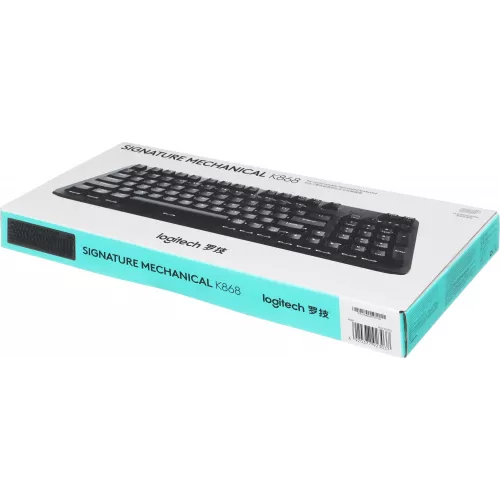 Клавиатура Logitech K868 механическая черный USB беспроводная BT/Radio (920-013912)
