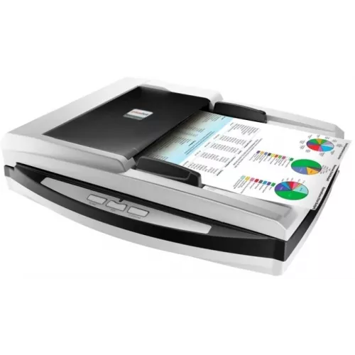 Сканер планшетный/протяжный Plustek SmartOffice PL4080 (0283TS) A4 белый
