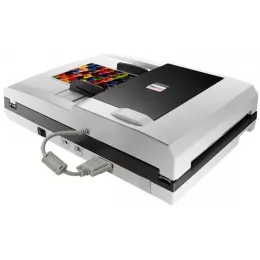 Сканер планшетный/протяжный Plustek SmartOffice PL4080 (0283TS) A4 белый