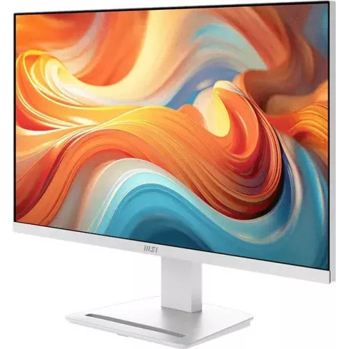 Монитор MSI 27" Pro MP273W E14A белый IPS LED 16:9 HDMI M/M матовая 250cd 178гр/178гр 1920x1080 144Hz VGA DP FHD 4.1кг