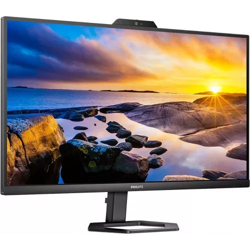 Монитор Philips 27" 27E1N5600HE черный IPS LED 16:9 HDMI M/M Cam матовая HAS 1000:1 300cd 178гр/178гр 2560x1440 75Hz DP 2K USB 6.57кг
