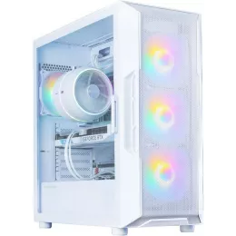 Корпус Zalman i3 Neo V2 белый без БП ATX 7x120mm 5x140mm 1xUSB3.0 audio bott PSU