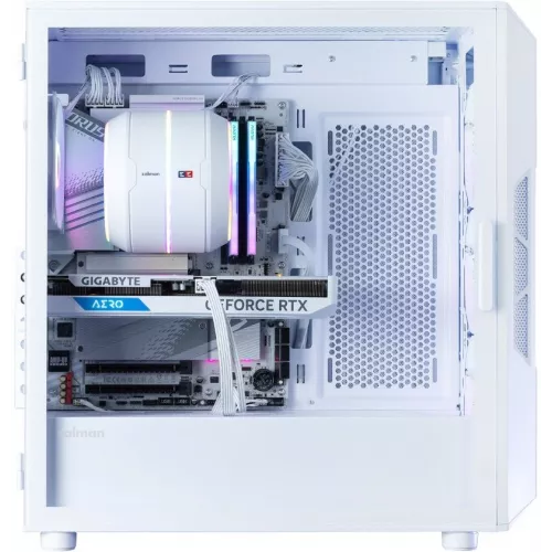 Корпус Zalman i3 Neo V2 белый без БП ATX 7x120mm 5x140mm 1xUSB3.0 audio bott PSU