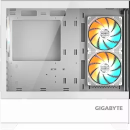 Корпус Gigabyte GB-C201PI белый без БП mATX 6x120mm 3x140mm 2xUSB3.0 audio bott PSU