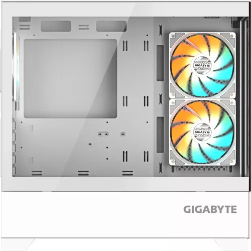 Корпус Gigabyte GB-C201PI белый без БП mATX 6x120mm 3x140mm 2xUSB3.0 audio bott PSU