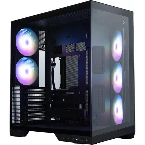 Корпус Zalman D50 черный без БП ATX 6x120mm 4x140mm 2xUSB3.0 audio bott PSU