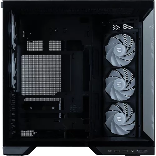 Корпус Zalman D50 черный без БП ATX 6x120mm 4x140mm 2xUSB3.0 audio bott PSU