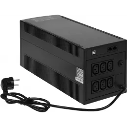 Источник бесперебойного питания Powercom Raptor RPT-2000AP 1200Вт 2000ВА черный