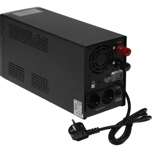Источник бесперебойного питания Powercom Infinity INF-500 300Вт 500ВА черный/черный без батареи