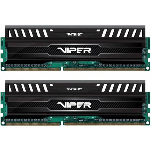 Память DDR3 2x4GB 1600MHz Patriot PV38G160C9K Viper 3 RTL Gaming PC3-12800 CL9 DIMM 240-pin 1.5В с радиатором Ret