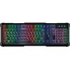 Клавиатура Оклик 717G BLACK DEATH черный/оранжевый USB Multimedia for gamer LED (476395) кабель 1.5м