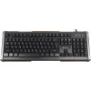Клавиатура Оклик 717G BLACK DEATH черный/оранжевый USB Multimedia for gamer LED (476395) кабель 1.5м