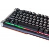Клавиатура Оклик 717G BLACK DEATH черный/оранжевый USB Multimedia for gamer LED (476395) кабель 1.5м