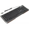 Клавиатура Оклик 717G BLACK DEATH черный/оранжевый USB Multimedia for gamer LED (476395) кабель 1.5м