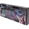 Клавиатура Оклик 717G BLACK DEATH черный/оранжевый USB Multimedia for gamer LED (476395) кабель 1.5м