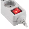 Сетевой фильтр PC Pet AP01006-1.8-G 1.8м (5 розеток) серый (пакет ПЭ)